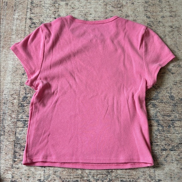 Urban Outfitters Pink Graphic Baby Tee - Picture 4 of 4